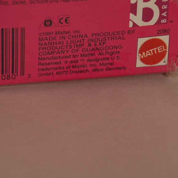 Brand New RARE Foreign Friendship 1990's Barbie Freunschefts Rare Import Doll - Picture 8 of 8